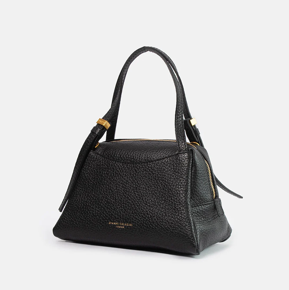 Black Leather Dea Crossbody Bag - Image 2
