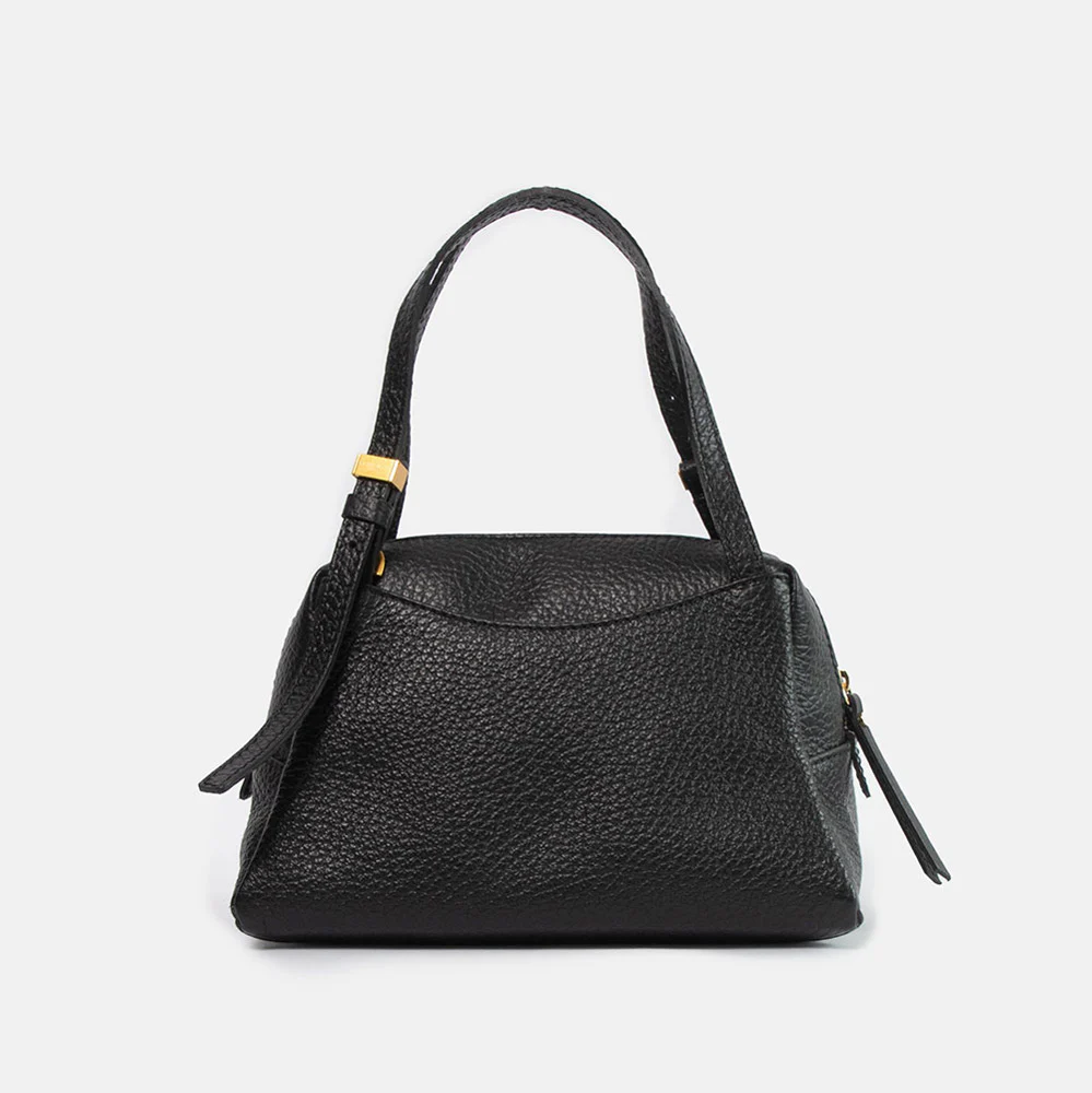 Black Leather Dea Crossbody Bag - Image 3