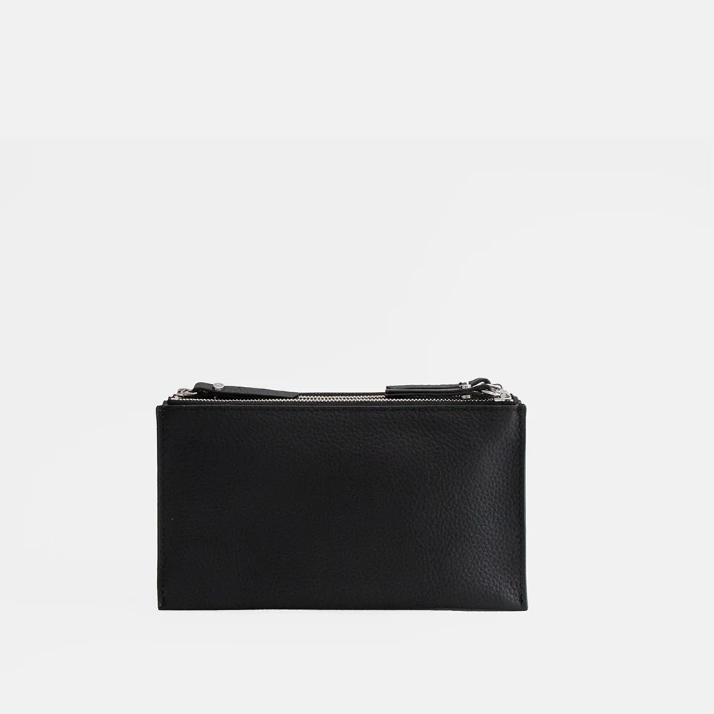 Black Leather Lucille Crossbody Bag - Image 4