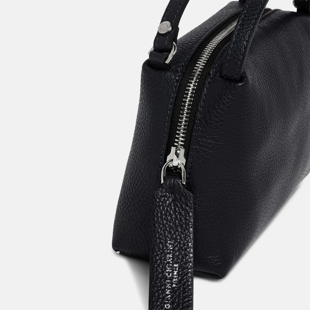 Black Leather Small Alifa Bag - Image 3
