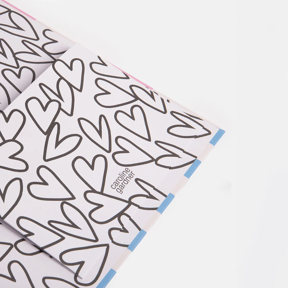 Block Stripe Case Bound Notebook - Image 3