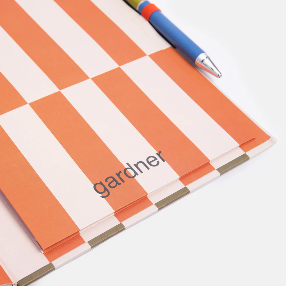 Block Stripe Casebound Notebook & Pen Set - Image 7