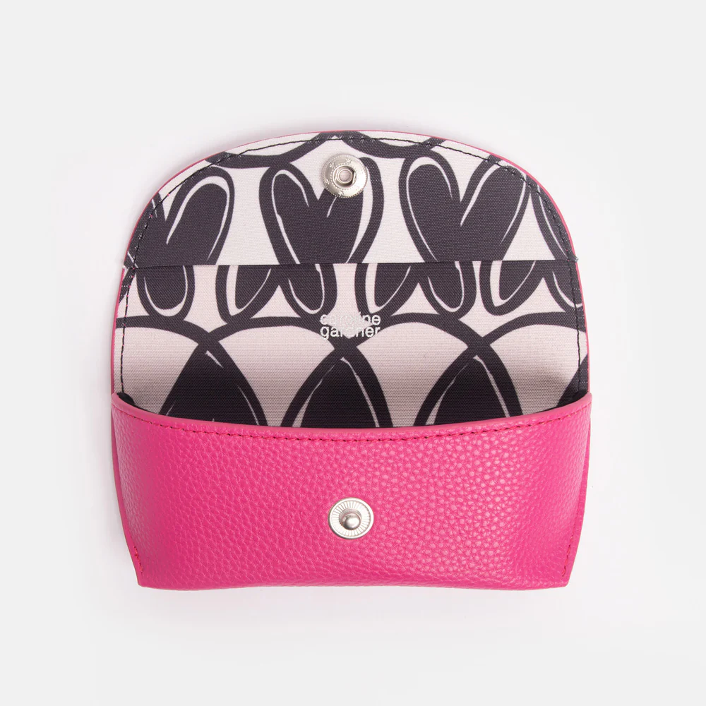 Fuchsia Pink Flap Glasses Case - Image 2