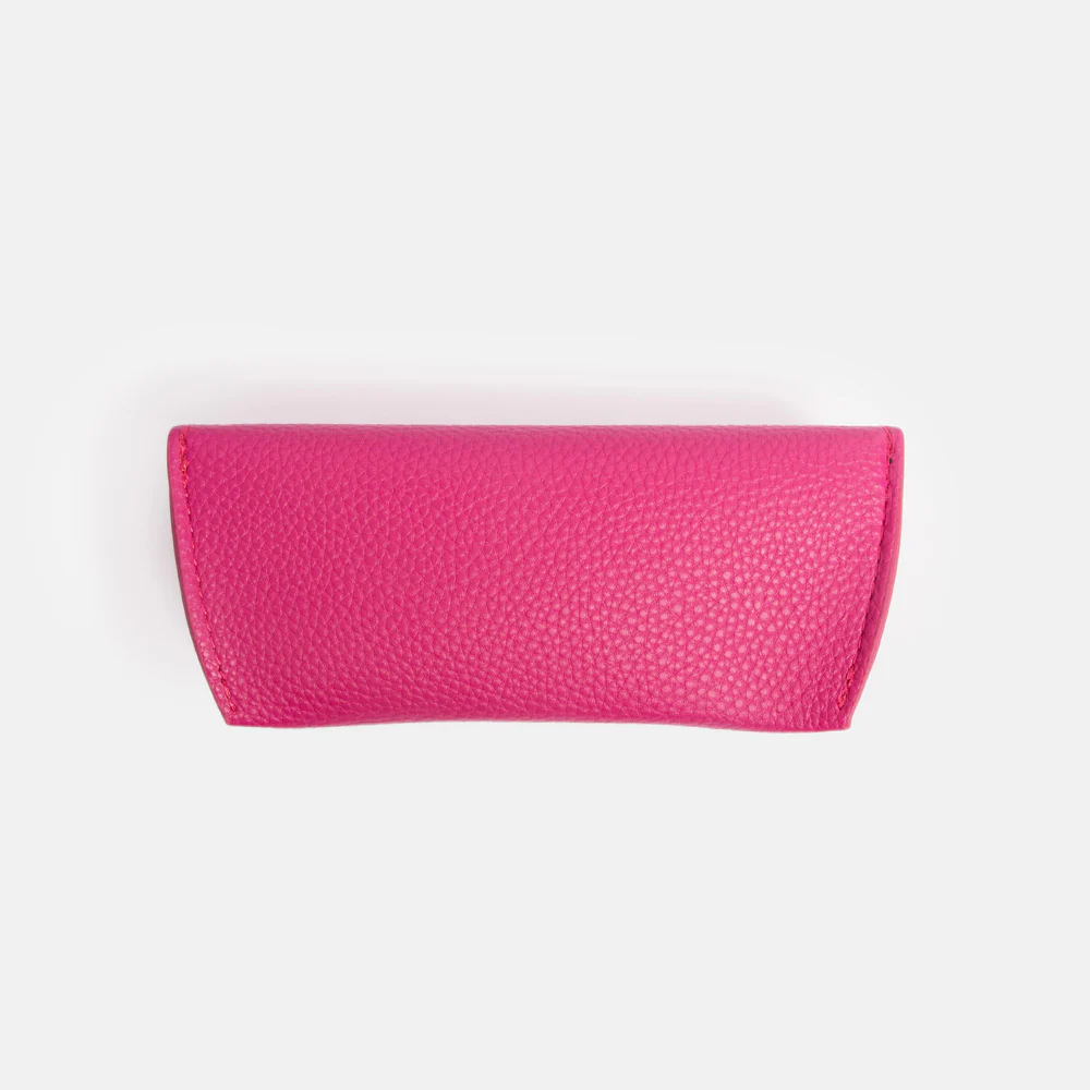 Fuchsia Pink Flap Glasses Case - Image 3