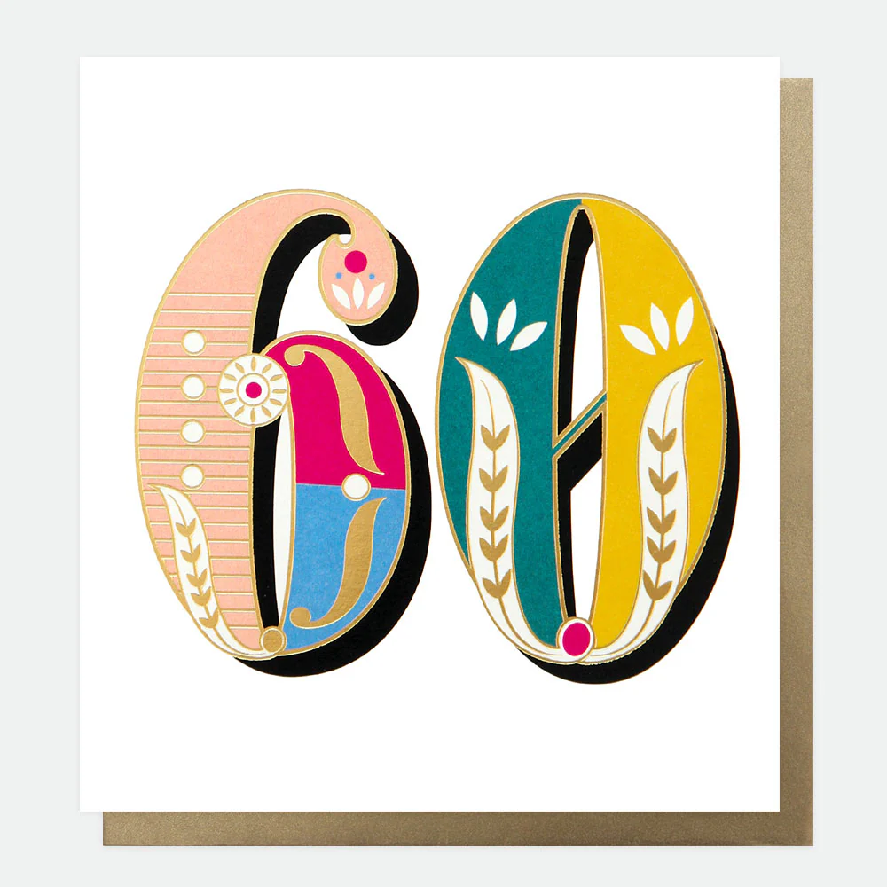 Carnival 60th Birthday Card