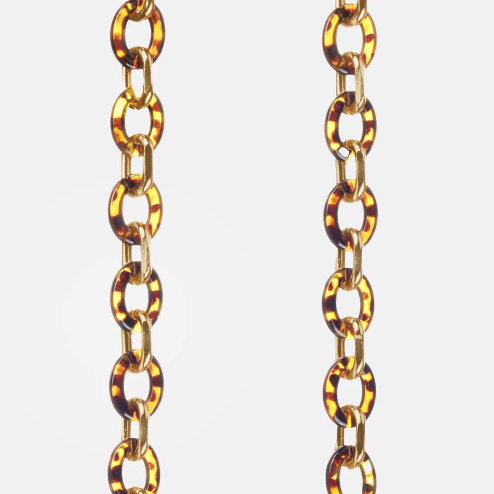 Cassy Tortoiseshell Link Phone Chain - Image 4