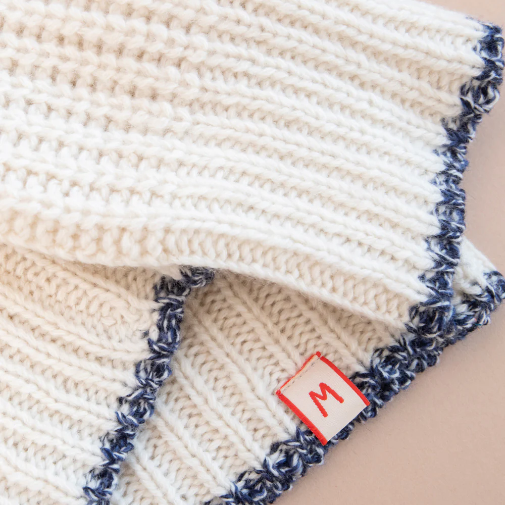 Cream Chunky Knit Merino Jumper - Image 5