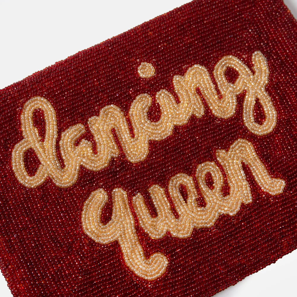 Dancing Queen Beaded Clutch Bag - Image 2