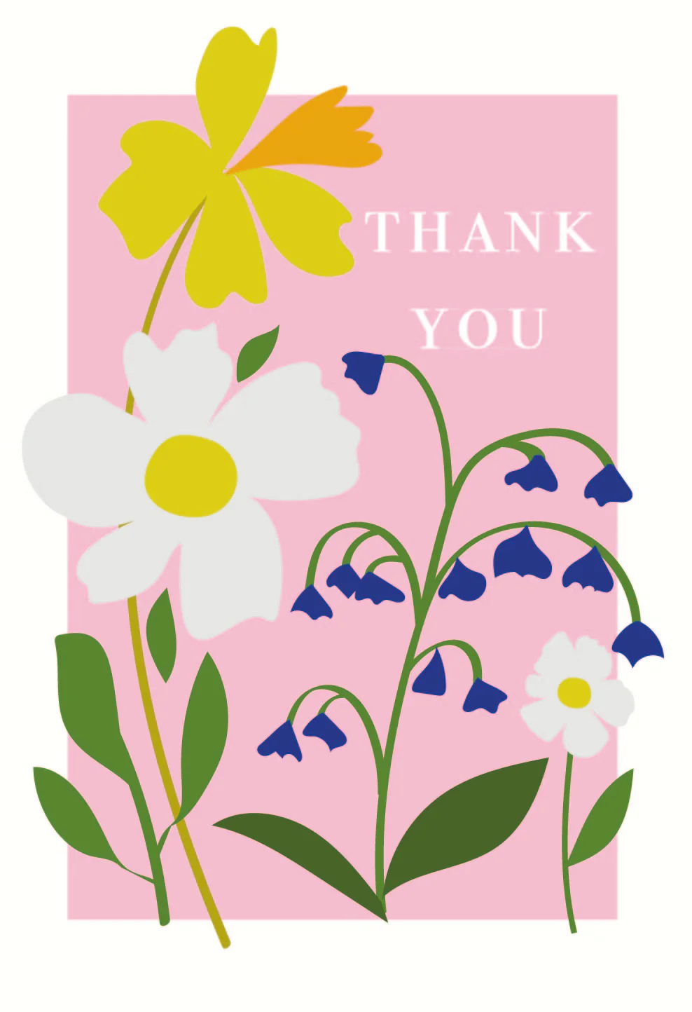 Flowers Thank You Notecards Pack of 10 - Image 2