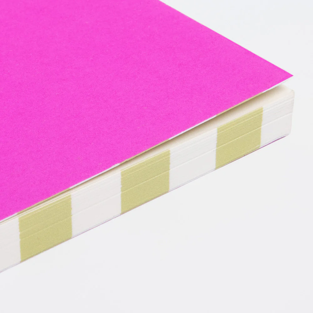 Fuchsia Pink 'Reflections' A6 Softback Notebook - Image 4