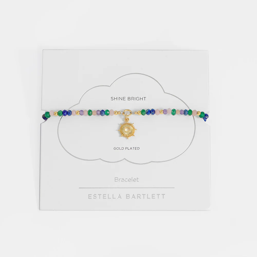 Gold & Gemstones Sunburst Bracelet - Image 3