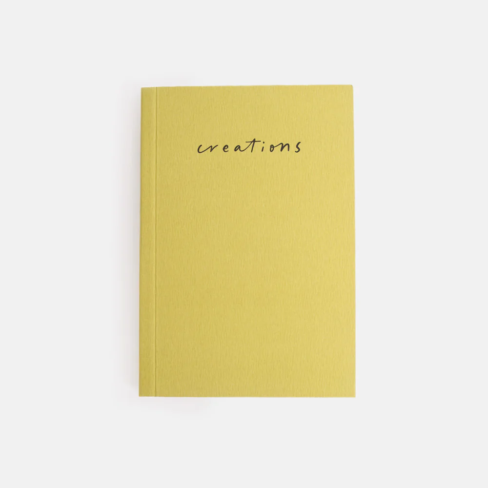 Green 'Creations' A6 Softback Notebook - Image 5