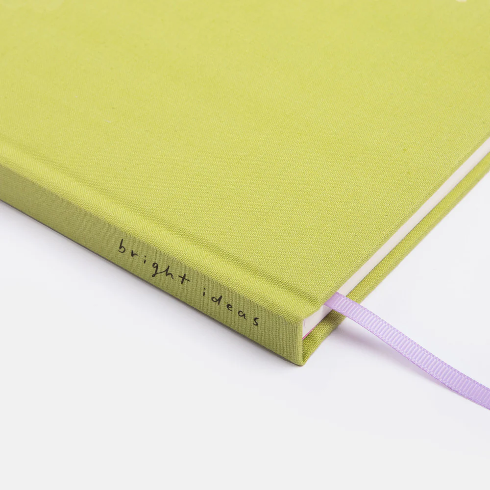Green Flower A5 Hardback Notebook - Image 3