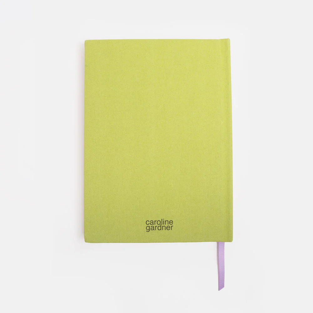 Green Flower A5 Hardback Notebook - Image 5