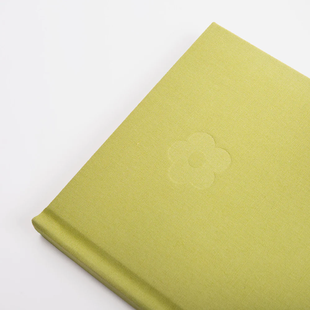 Green Flower A5 Hardback Notebook - Image 6