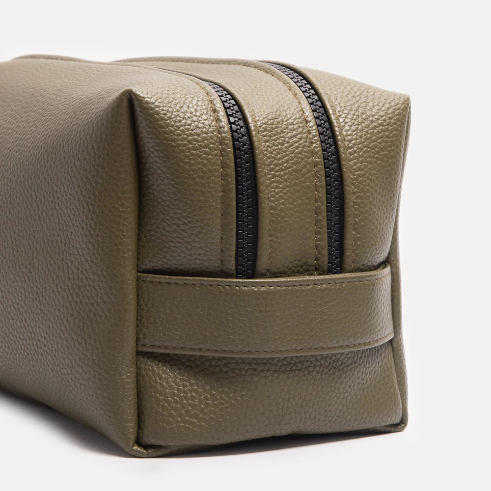 Green Large Travel Wash Bag - Image 5