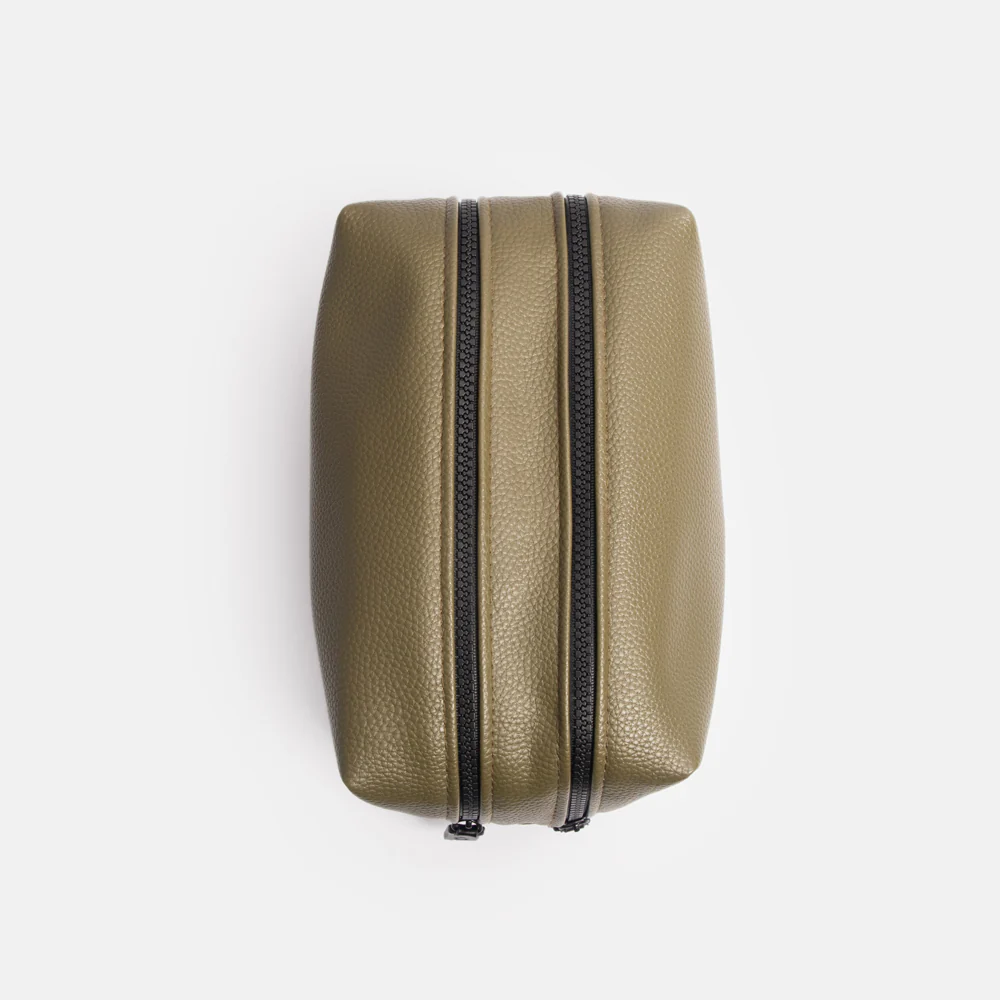 Green Large Travel Wash Bag - Image 6
