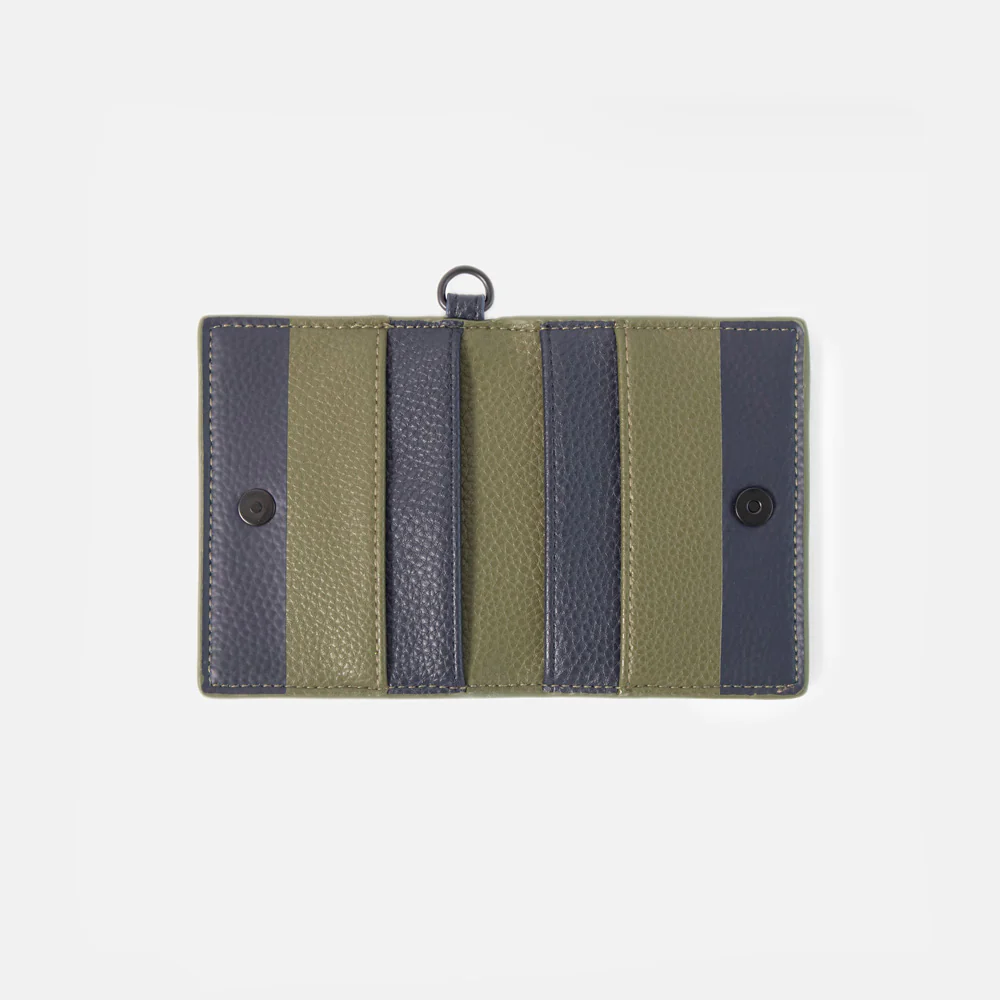 Khaki/Navy Lanyard Card Holder - Image 5