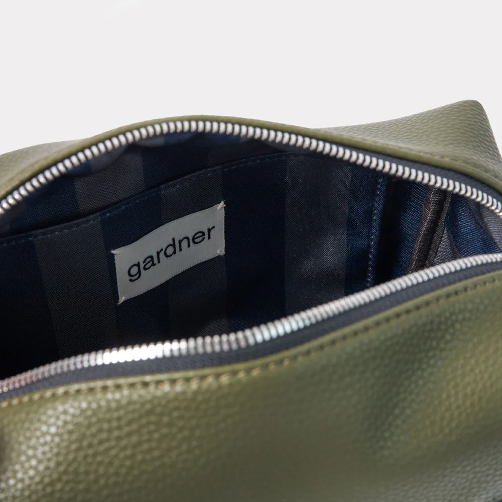 Khaki Wash Bag - Image 3