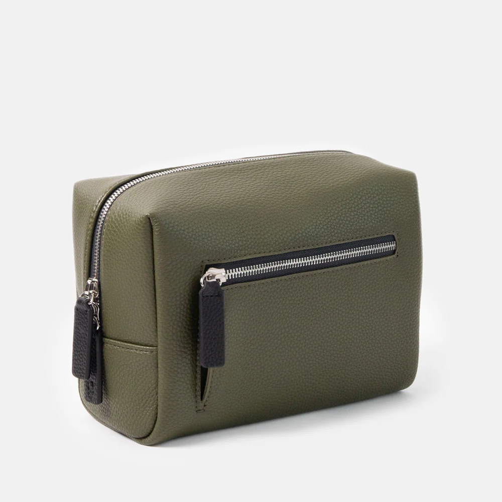 Khaki Wash Bag - Image 4