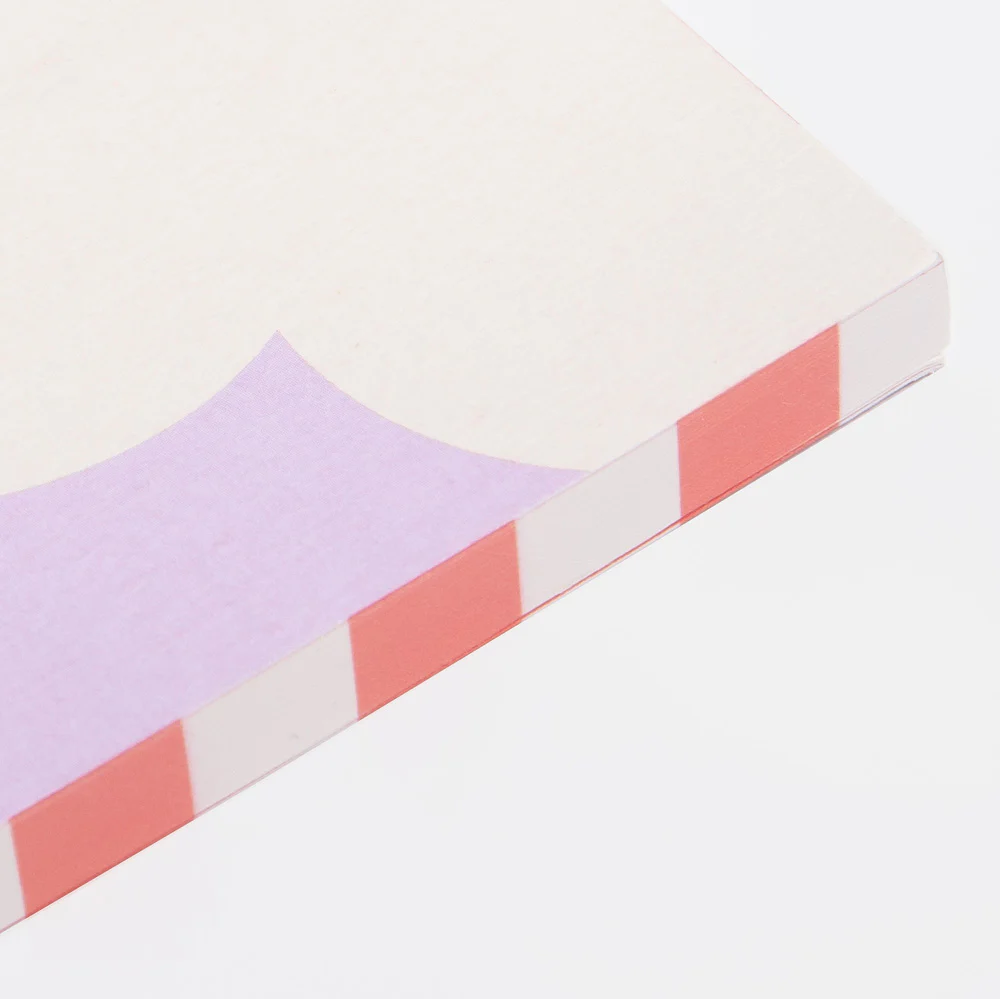 Lilac Flower A6 Softback Notebook - Image 3