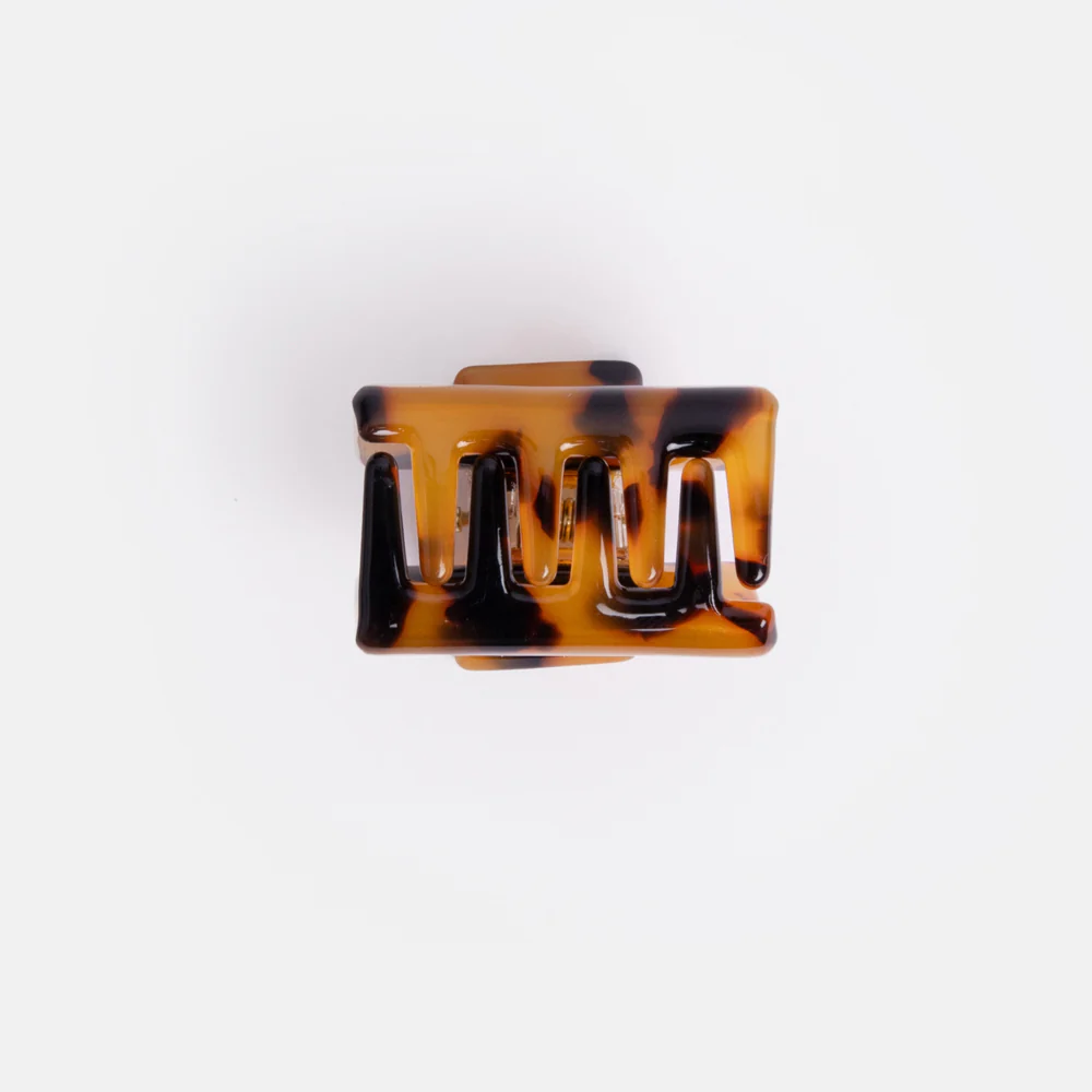 Tortoiseshell Mini Hair Claw - Image 2