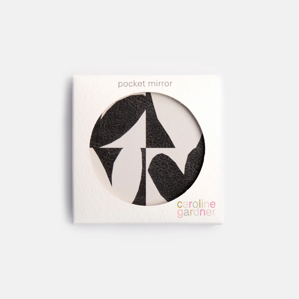 Mono Checkmate Square Pocket Mirror - Image 4