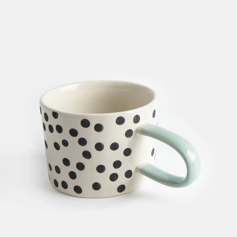 Mono Dots Ceramic Mug - Image 3