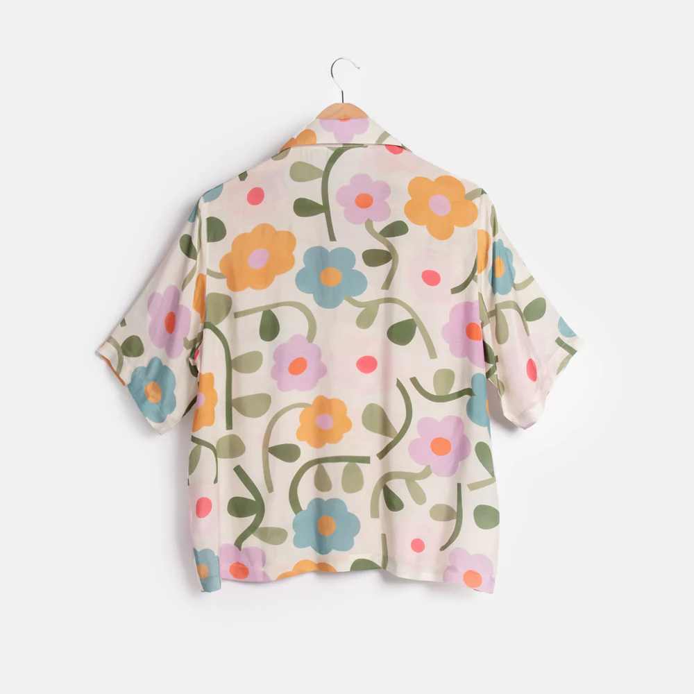 Multi Bloom Short Pyjama Set - Image 5