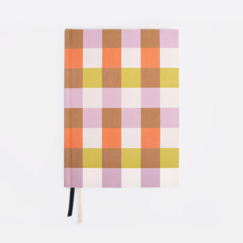 Multi Check 3 Section A5 Hardback Notebook - Image 6