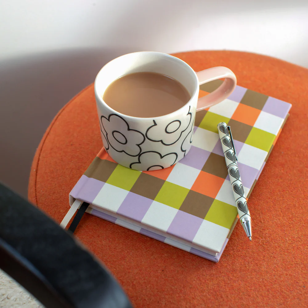Multi Check 3 Section A5 Hardback Notebook - Image 7