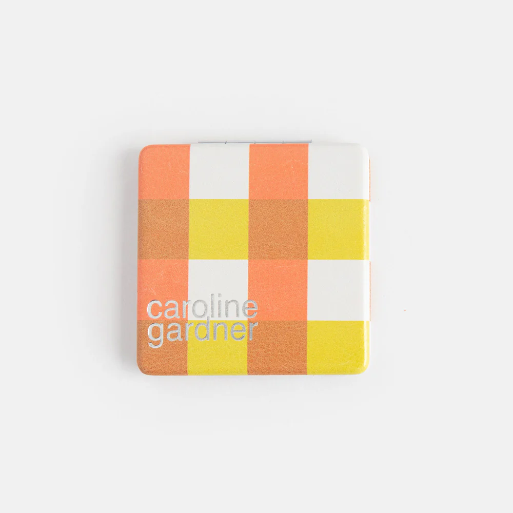 Multi Check Square Pocket Mirror - Image 3