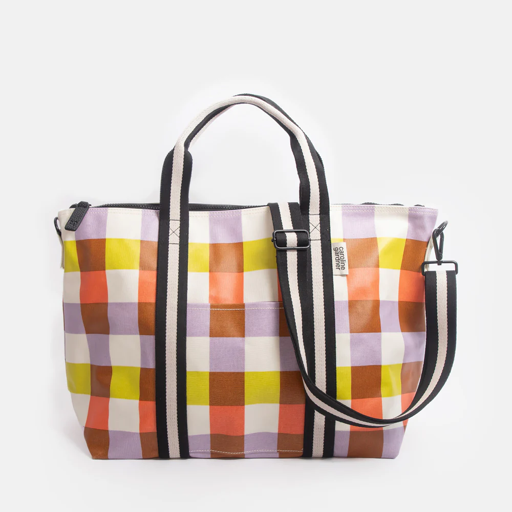 Multi Check Weekend Bag - Image 3