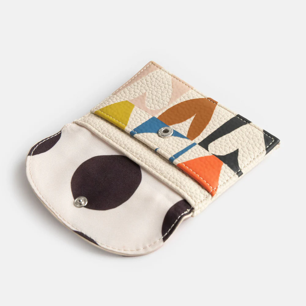 Multi Checkmate Hearts Card Holder Coin Purse - Image 4