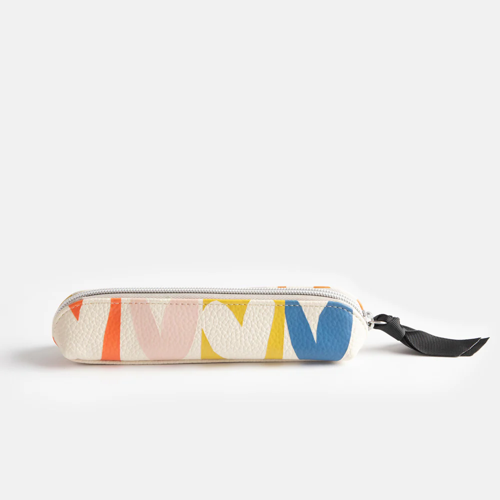 Multi Checkmate Hearts Pencil Case - Image 4