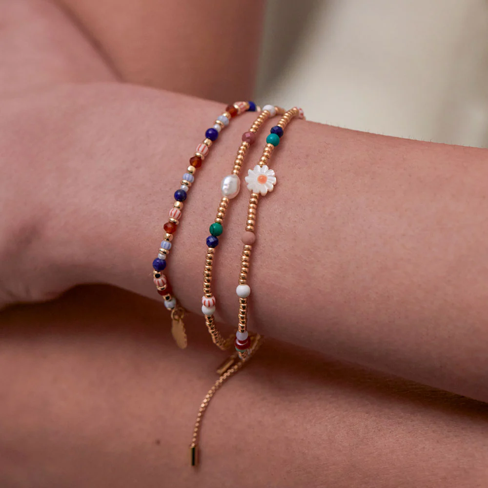Multi Glass Amelia Bracelet - Image 2