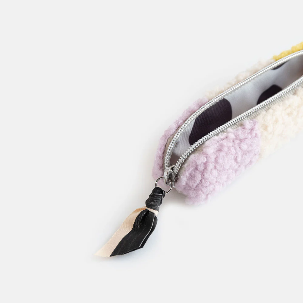 Multi Stripe Borg Pencil Case - Image 3