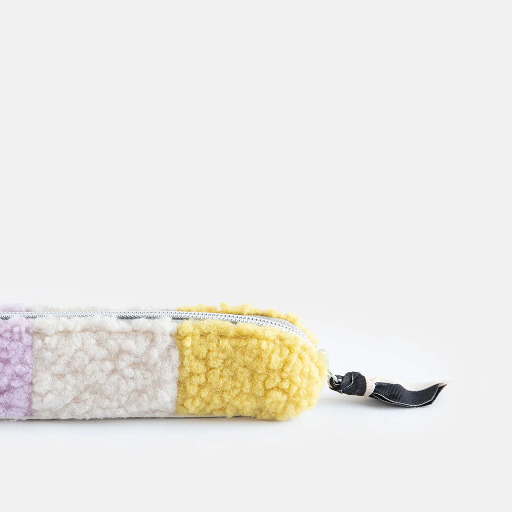 Multi Stripe Borg Pencil Case - Image 5