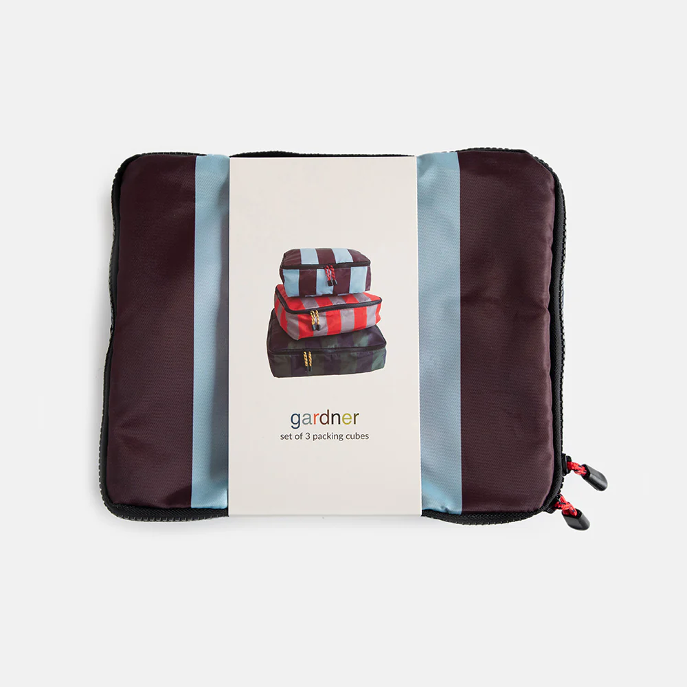 Multi-Stripe Set of 3 Packing Cubes - Image 4
