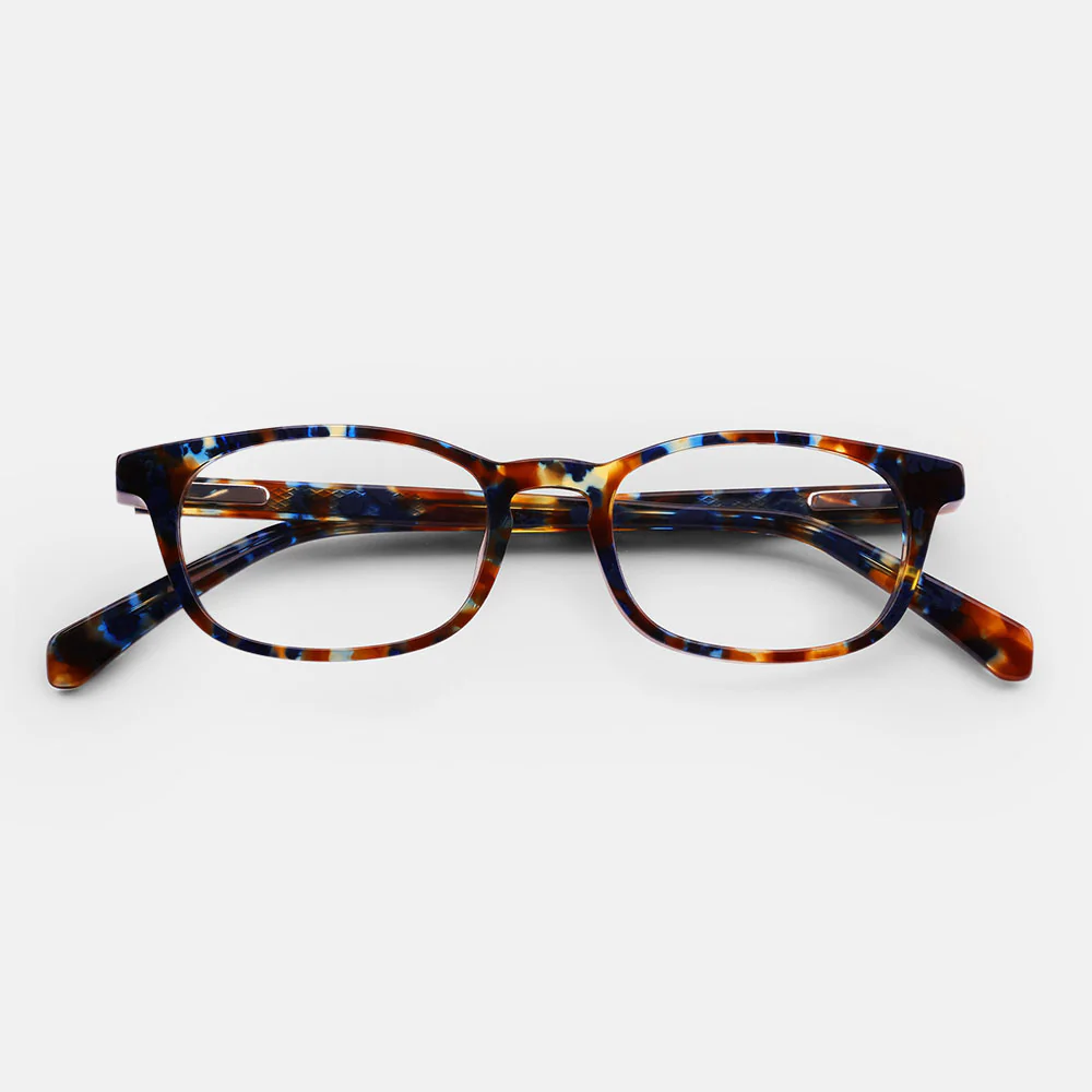 Navy & Mahogany 'On Board' Reading Glasses - Image 3