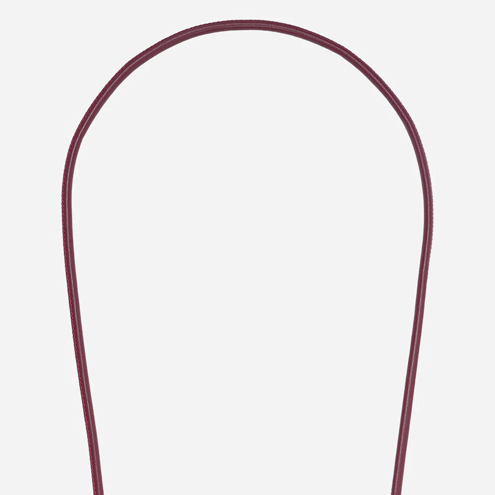 Nolan Burgundy Cord Phone Strap - Image 2