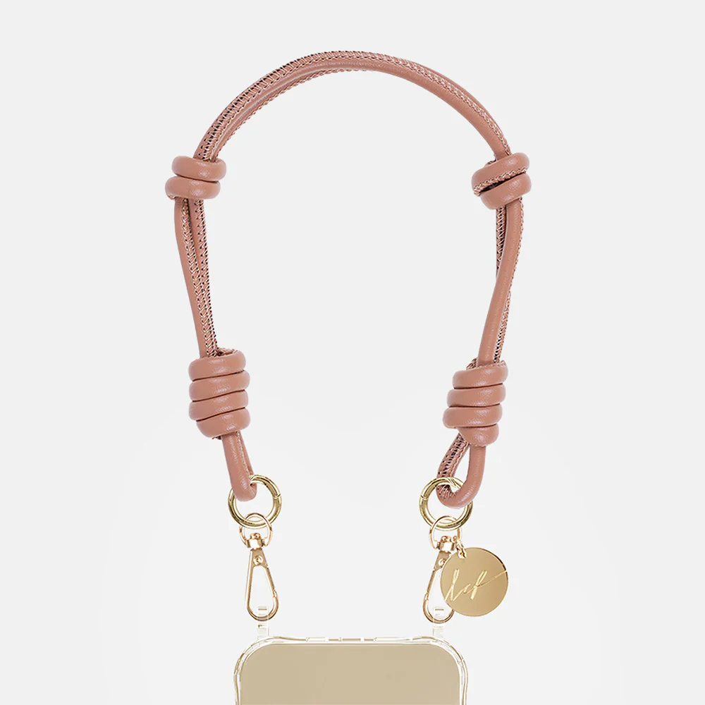 Nolan Camel Short Phone Strap - Image 2