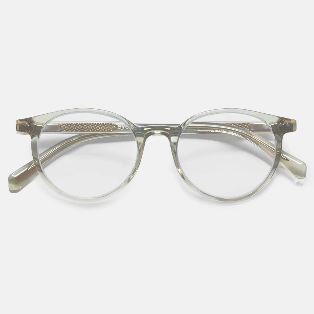 Olive Crystal 'Case Closed' Reading Glasses - Image 3