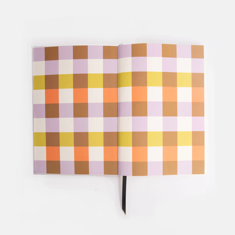 Orange/Multi Check Journal Set - Image 4