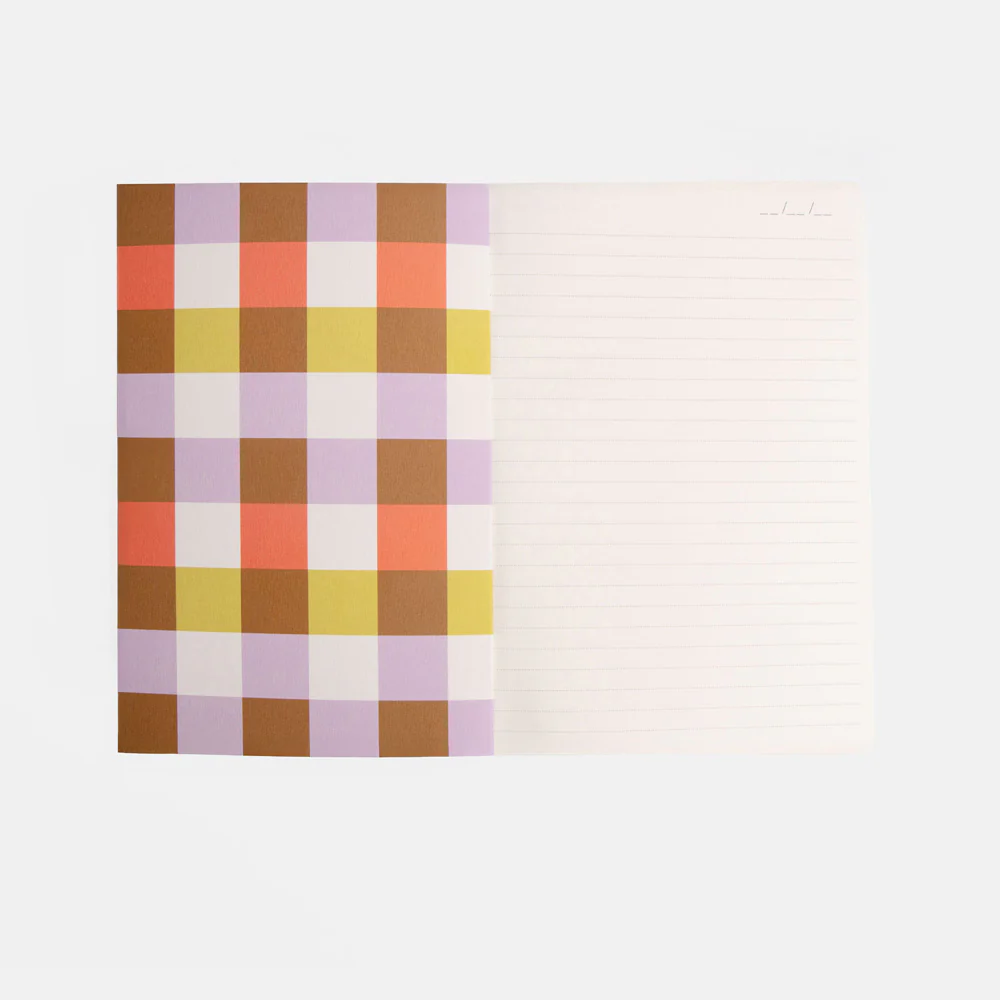 Orange 'Tomorrow Awaits' A5 Softback Notebook - Image 2