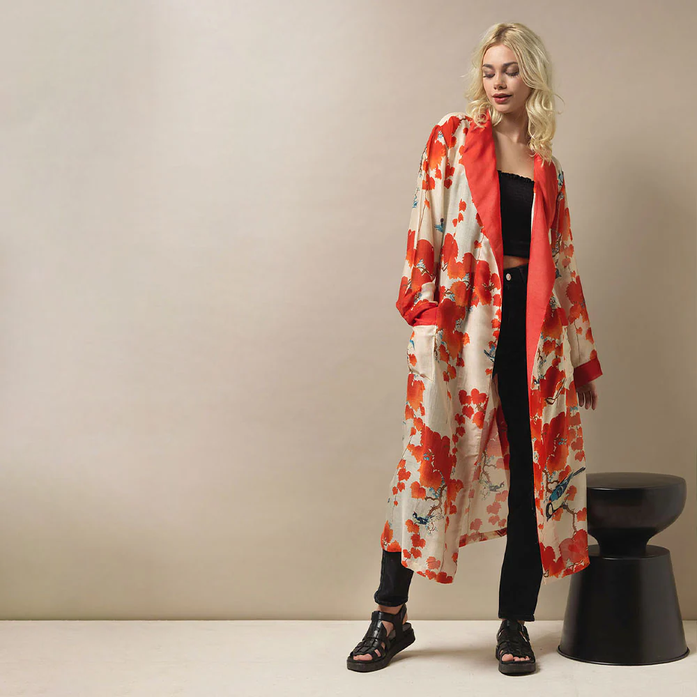 Red Acer Lightweight Gown - Image 2