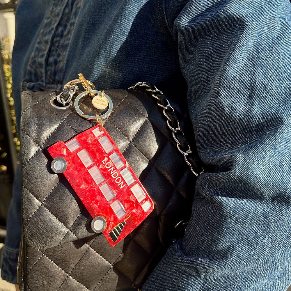 London Bus Bag Charm - Image 2