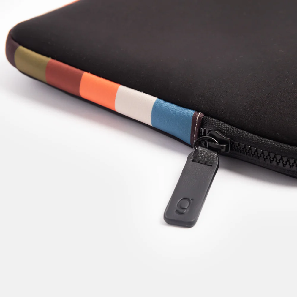 Retro Stripe 14" Neoprene Laptop Sleeve - Image 3