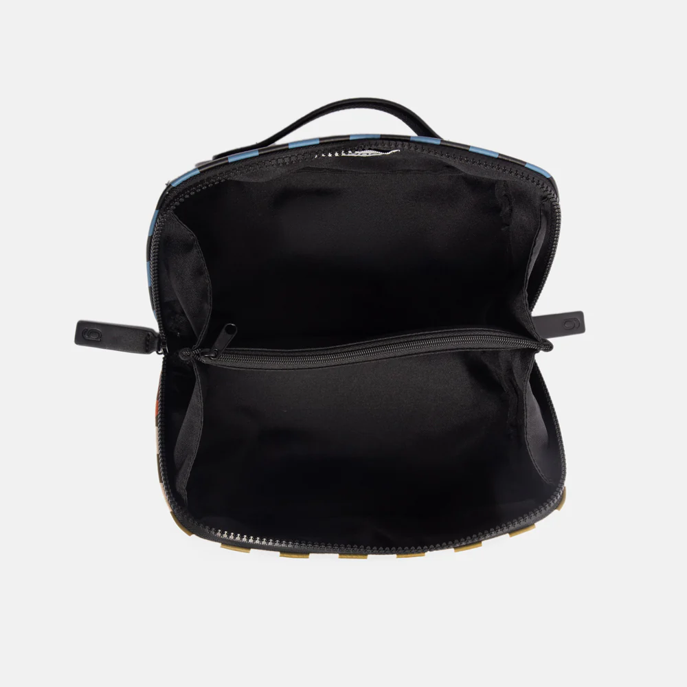 Retro Stripe Flat Lay Wash Bag - Image 4