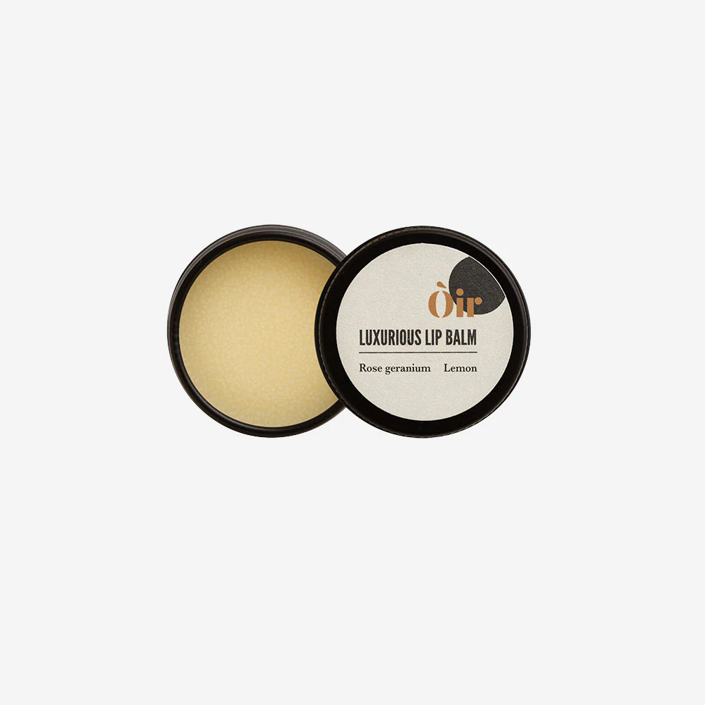 Rose Geranium & Lemon Lip Balm - Image 3